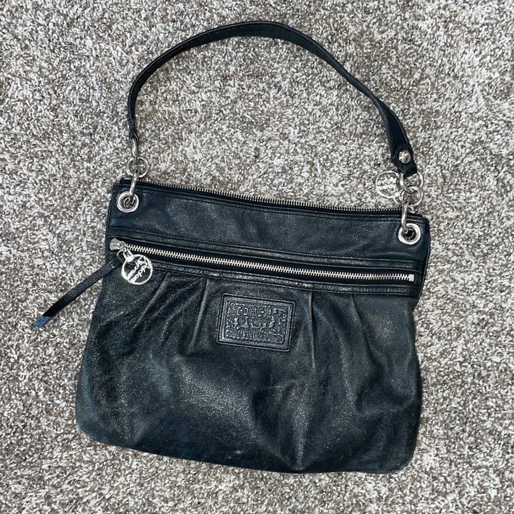 Authentic black coach purse!